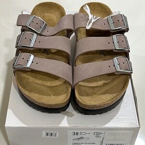 New Birkenstock Florida Flex Platform Sandals